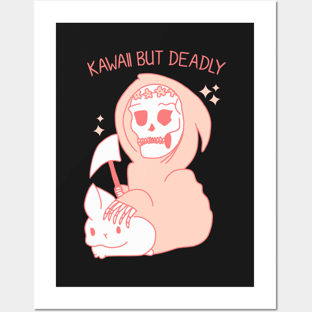 Kawaii but Deadly Wall Art by bluecrown